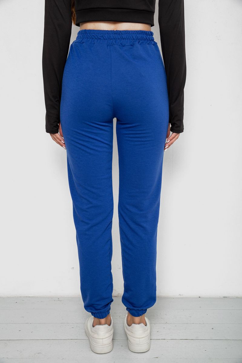 Спортивні штани жіночі, колір електрик, 238R5052 - Зображення 4