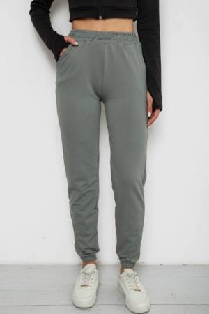 Спортивні штани жіночі, колір оливковий, 238R345