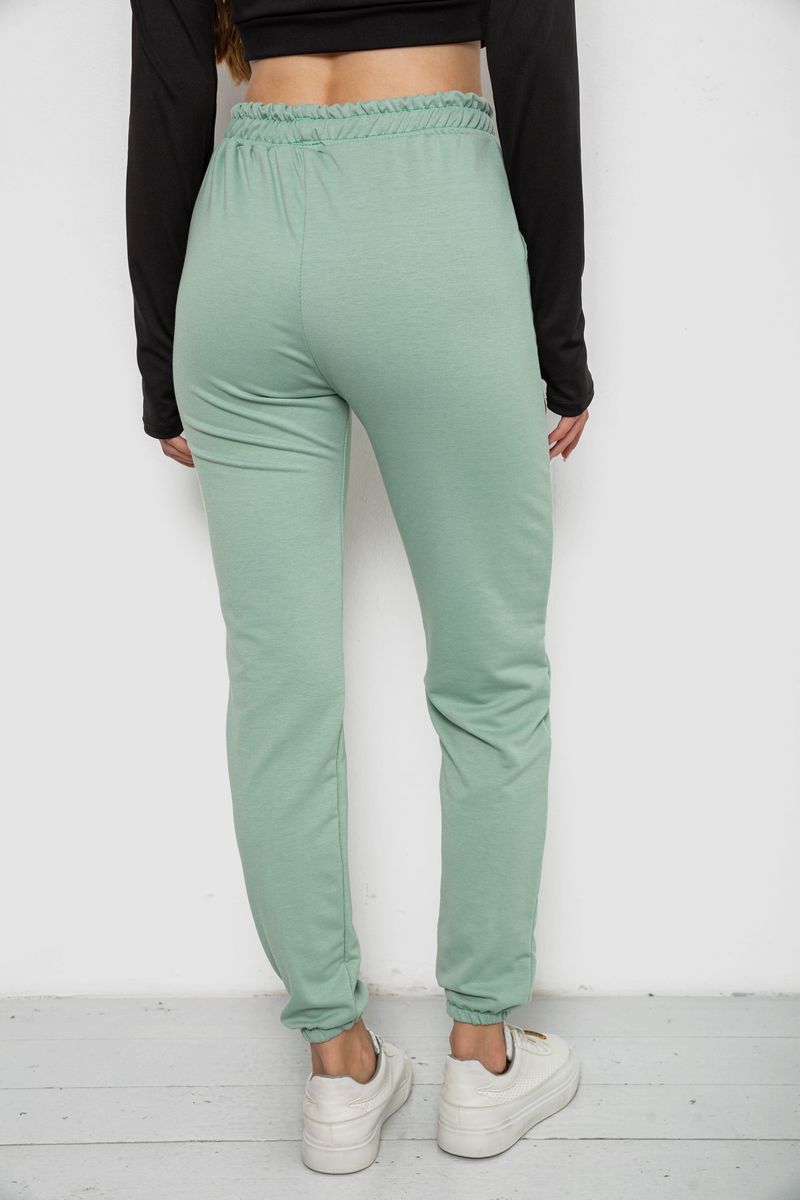 Спортивні штани жіночі, колір м'ятний, 238R345 - Зображення 4