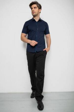 Сорочка чоловіча 214R7028, колір Синій