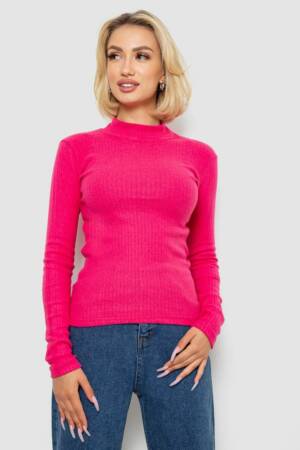 Гольф жіночий однотонний, колір малиновий, 238R802