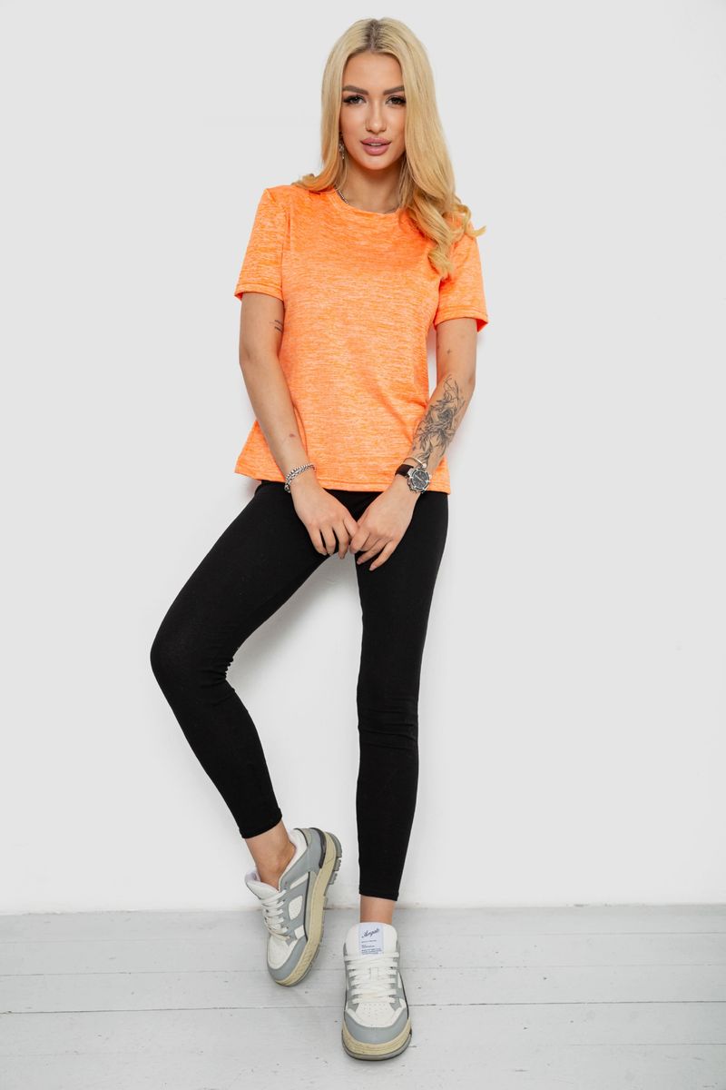 Футболка жіноча, колір помаранчевий, 244R2220