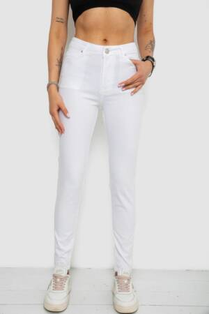 Джинси жіночі Slim Fit, колір білий, 182R1525