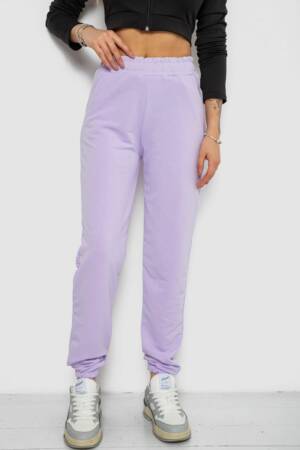 Спортивні штани жіночі, колір бузковий, 238R325