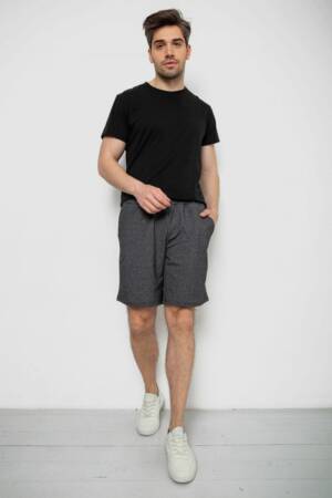 Шорти чоловічі, колір темно-сірий, 238R58705-1