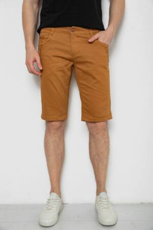Шорти чоловічі однотонні, колір коричневий, 238R2469