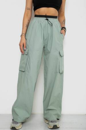 Штани жіночі, колір оливковий, 182R2652