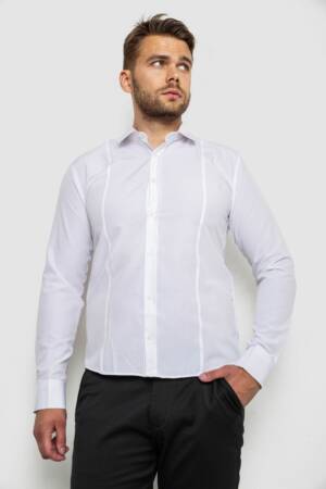 Сорочка чоловіча, колір білий, 214R820