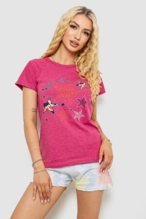 Піжама жіноча, колір малиновий, 243R50582