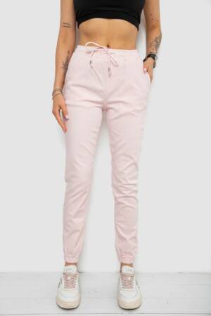 Штани жіночі, колір пудровий, 182R1364