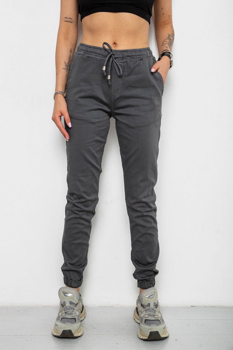 Штани жіночі, колір сірий, 182R1364