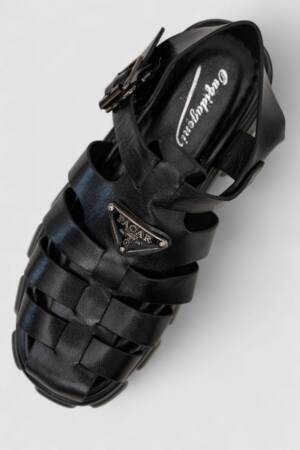 Босоніжки жіночі, колір чорний, 243R9207