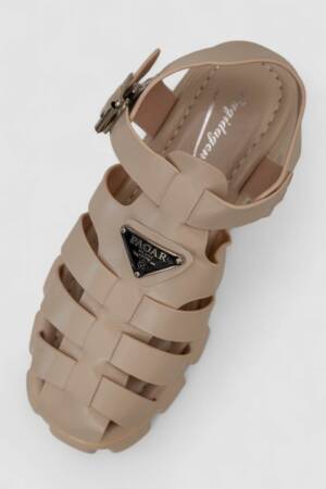 Босоніжки жіночі, колір бежевий, 243R9207