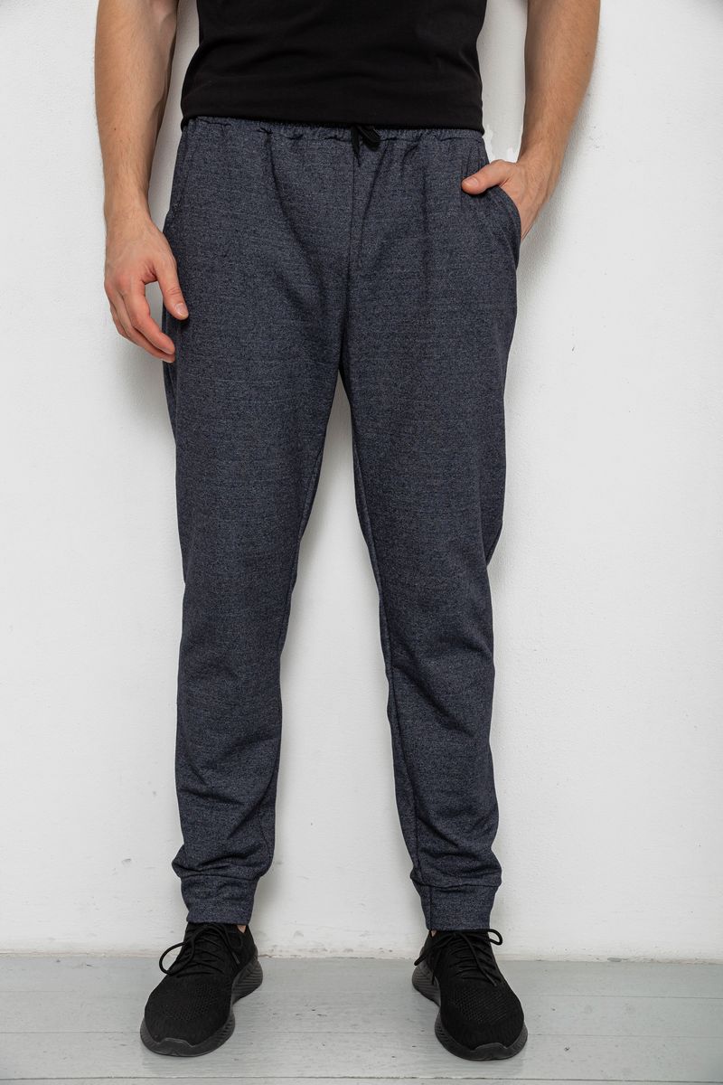Спортивні штани чоловічі на флісі, колір сірий, 238R135