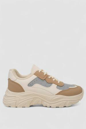 Кросівки жіночі, колір бежевий, 248RA90-20