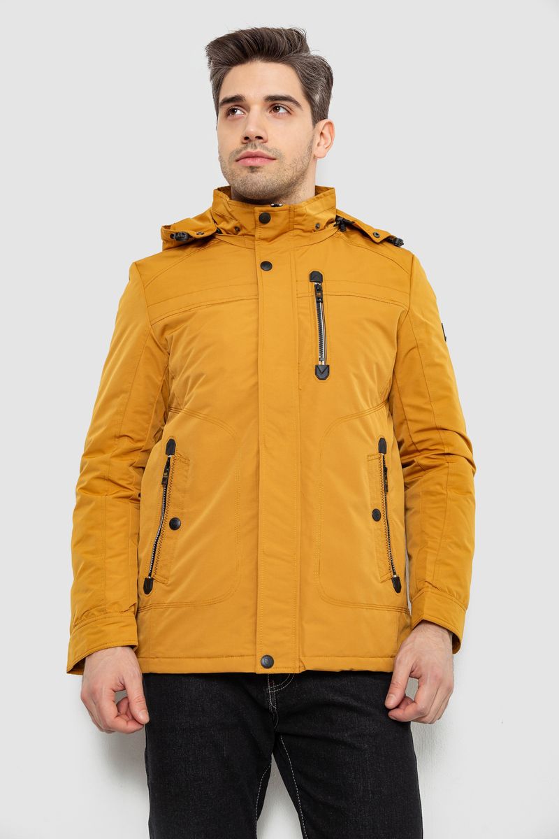 Куртка чоловіча демісезонна, колір жовтий, 244RL0216