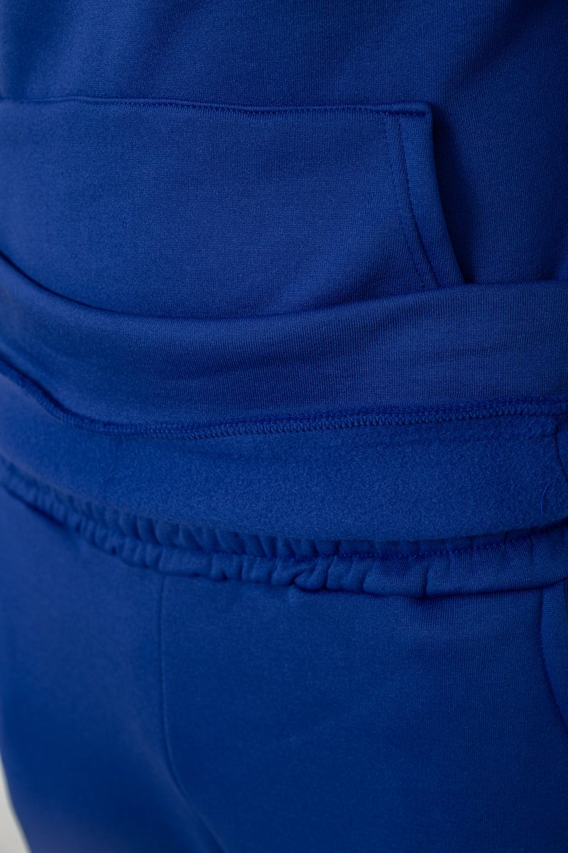 Спортивний костюм чоловічий на флісі, колір синій, 238R57046 - Зображення 6