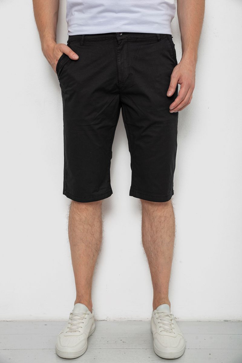 Шорти чоловічі, колір чорний, 244RLS24-0177