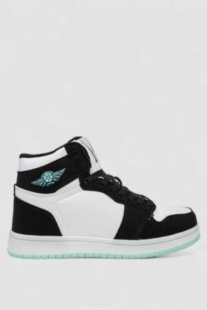 Кросівки жіночі зимові на хутрі, колір біло-чорний, 248RHB470-5