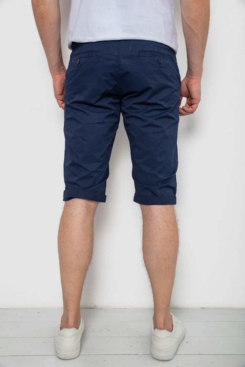 Шорти чоловічі, колір синій, 244RLS24-0181 - Зображення 4