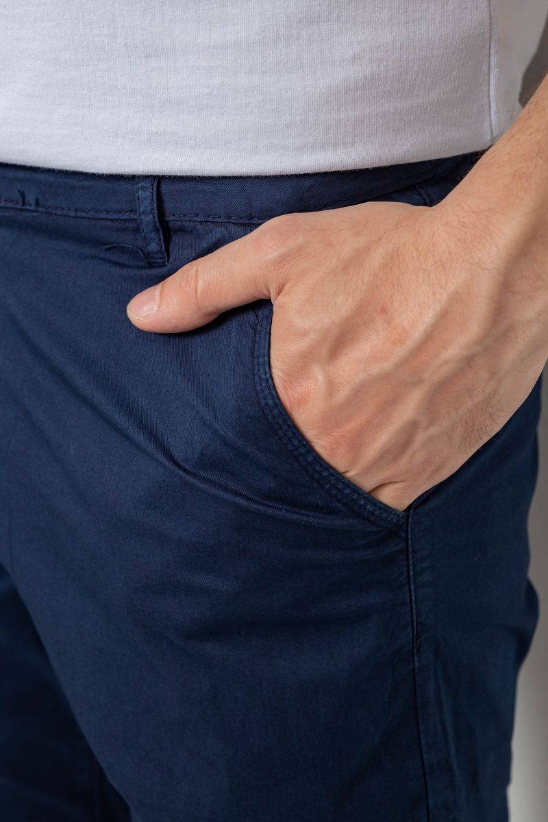 Шорти чоловічі, колір синій, 244RLS24-0181 - Зображення 5