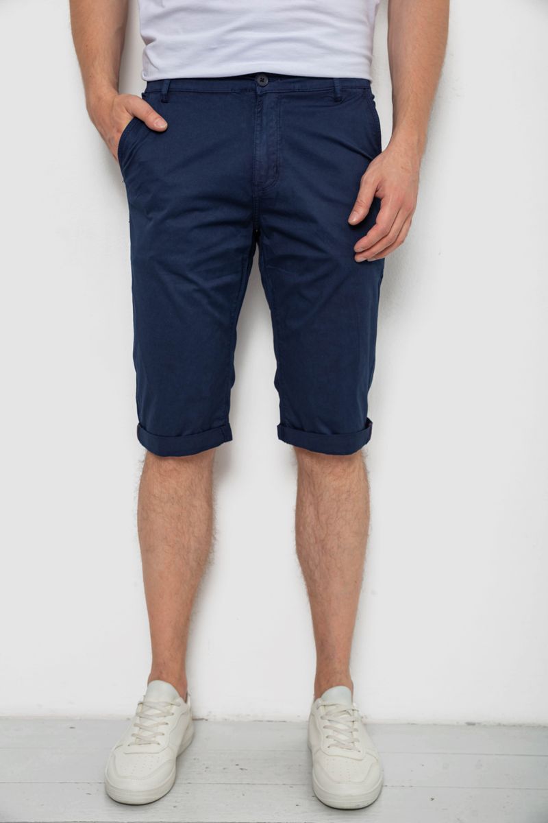 Шорти чоловічі, колір синій, 244RLS24-0181