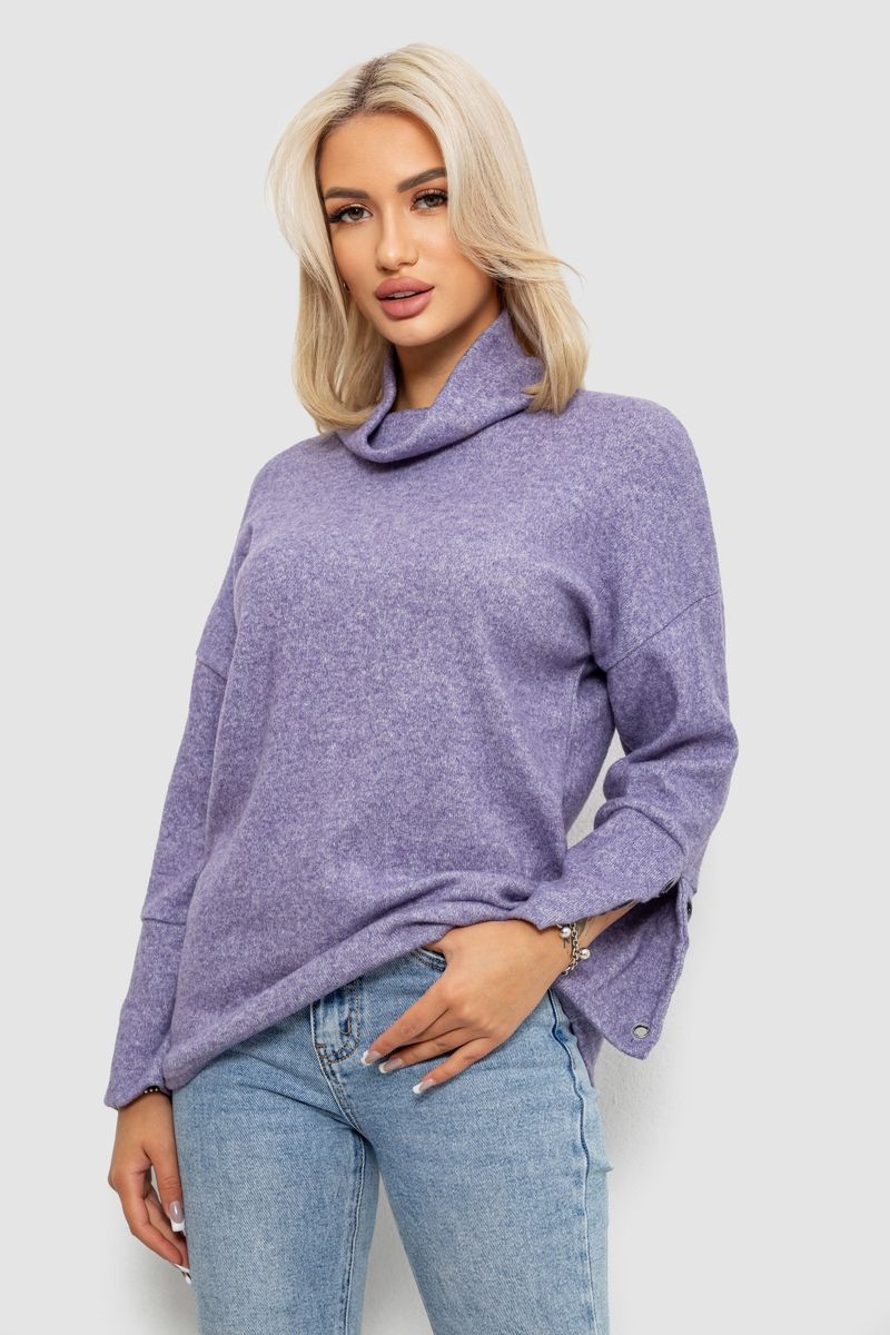 Гольф жіночий, колір бузковий, 257R111 - Зображення 3