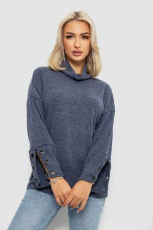 Гольф жіночий, колір джинс, 257R111