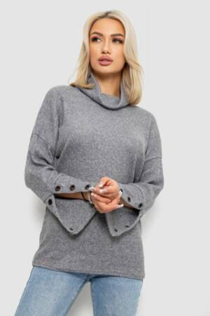 Гольф жіночий, колір світло-сірий, 257R111