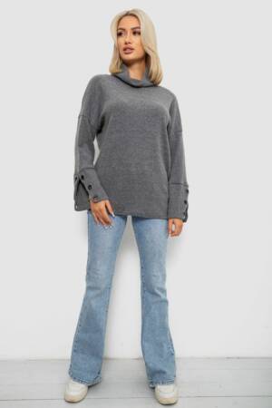 Гольф жіночий, колір сірий, 257R111