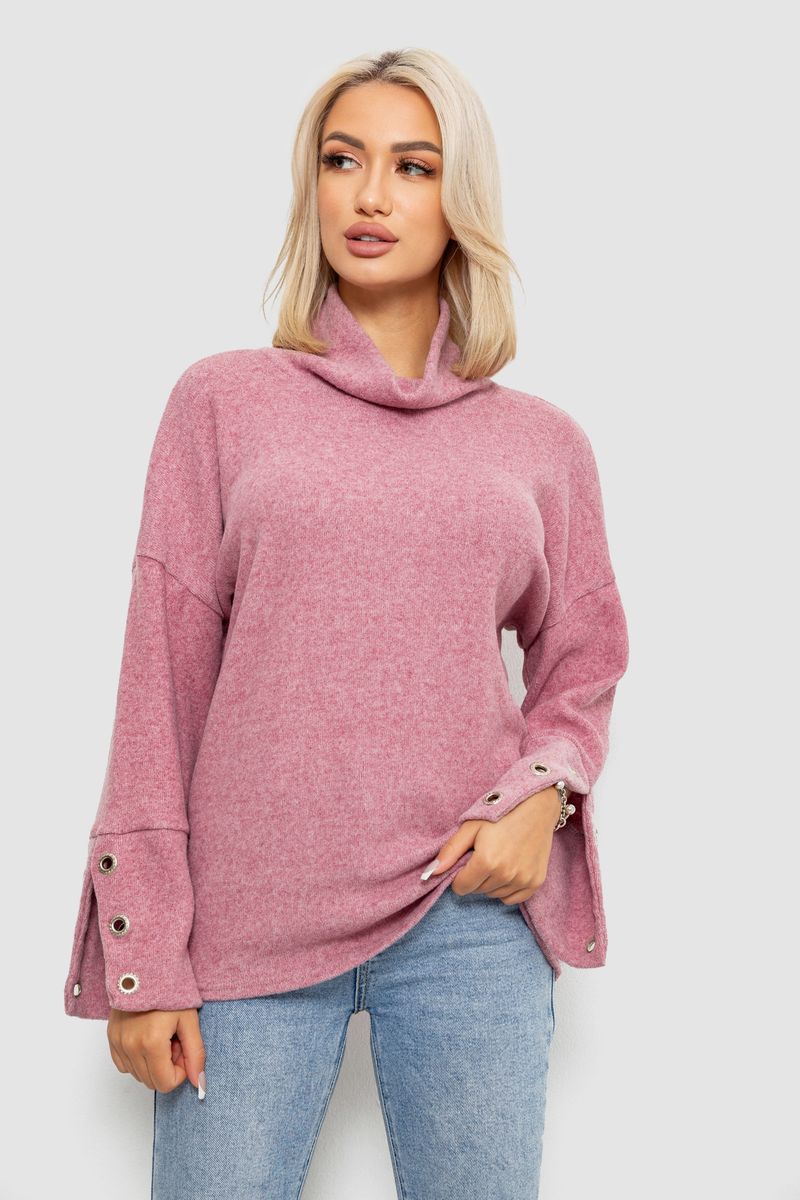 Гольф жіночий, колір пудровий, 257R111