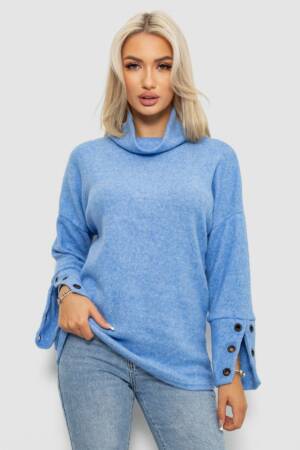 Гольф жіночий, колір блакитний, 257R111