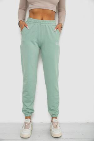 Спортивні штани жіночі, колір м’ятний, 238R5052-1