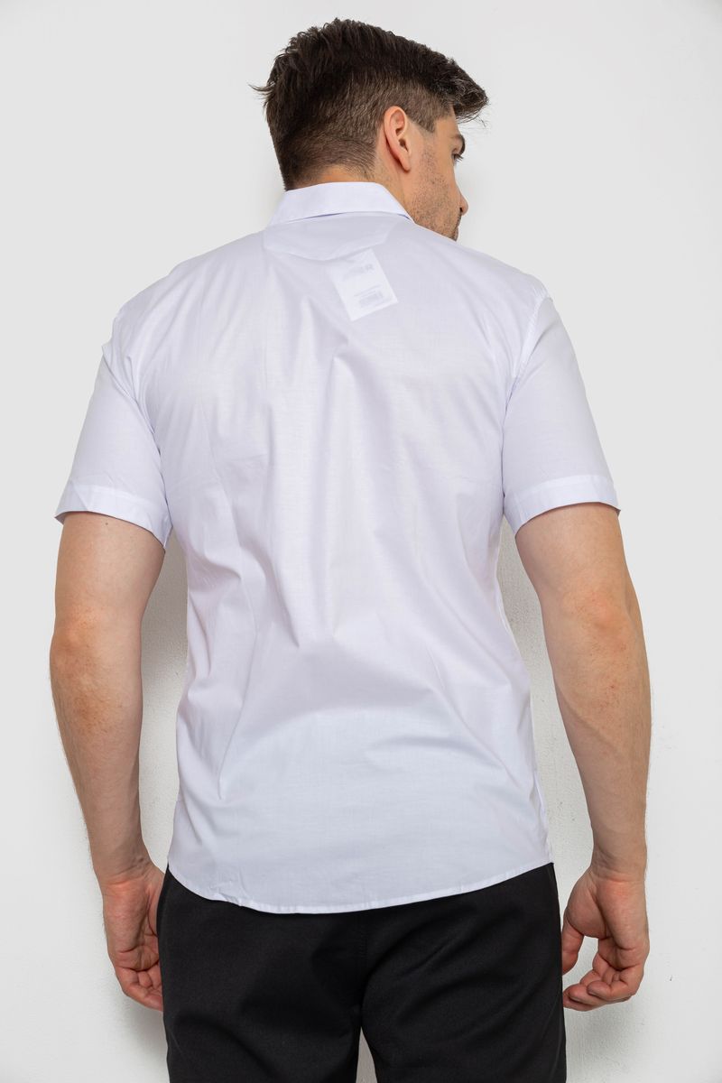 Сорочка чоловіча, колір білий, 214R7114-2 - Зображення 4