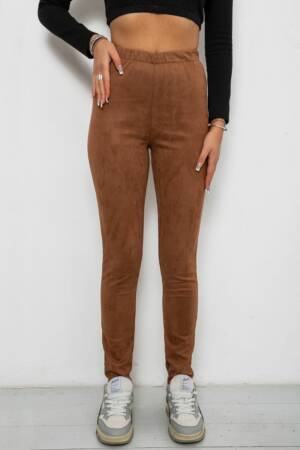 Лосини однотонні, колір коричневий, 257R2045