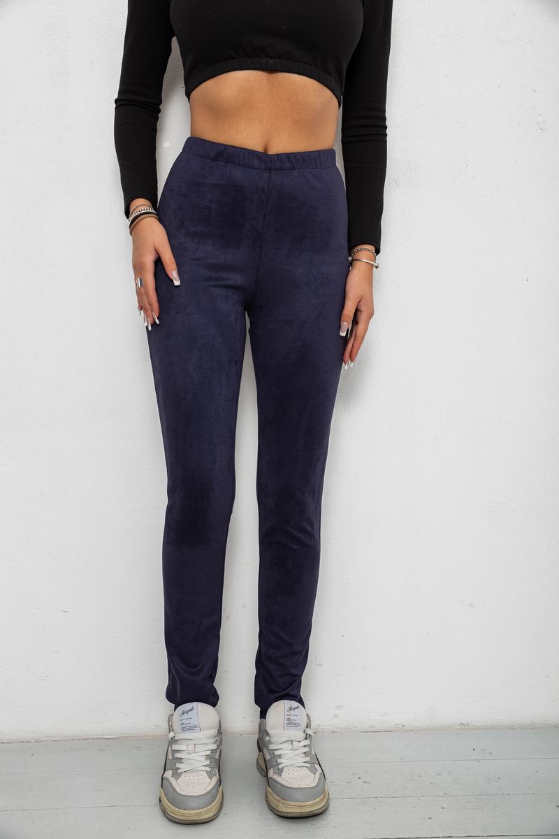 Лосини однотонні, колір синій, 257R2045