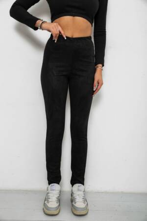 Лосини однотонні, колір чорний, 257R2045