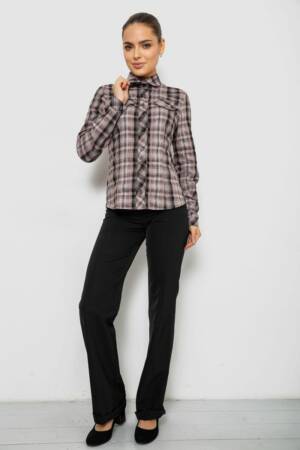 Сорочка жіноча повсякденна, колір темно-пудровий, 230R064