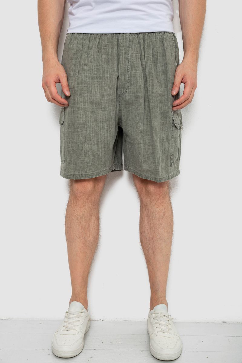 Шорти чоловічі, колір оливковий, 244RB8