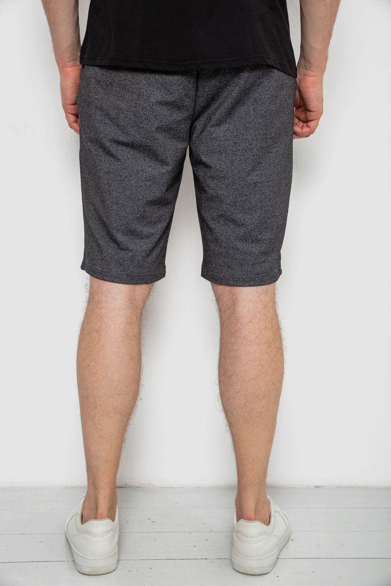Шорти чоловічі, колір грифельний, 241R16222-1 - Зображення 4