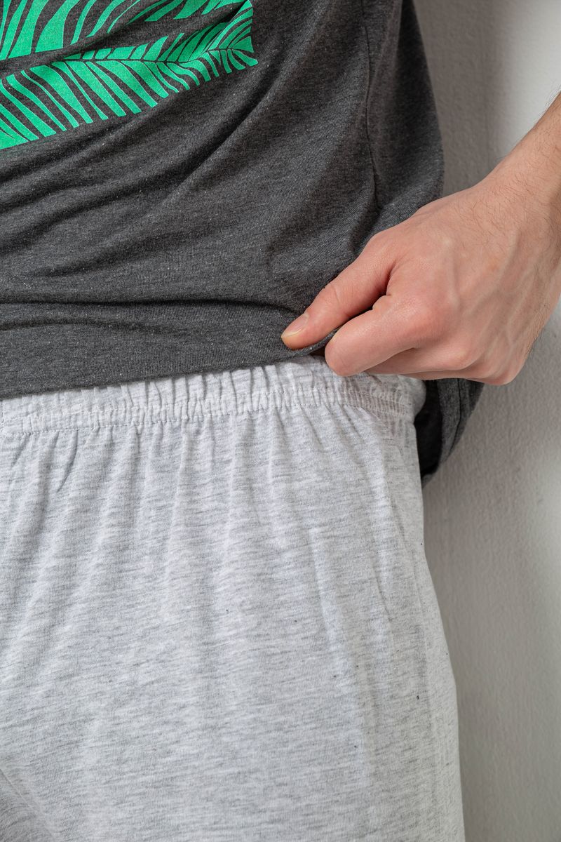 Піжама чоловіча, колір сірий, 243R6208 - Зображення 6