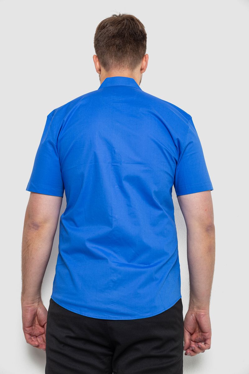 Сорочка чоловіча класична, колір електрик, 214R7115 - Зображення 4