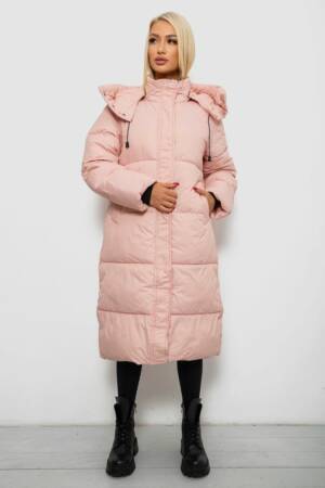 Куртка жіноча зимова, колір рожевий, 244R667