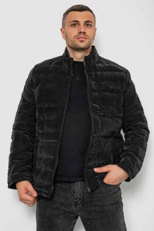 Куртка чоловіча демісезонна, колір чорний, 214R833К