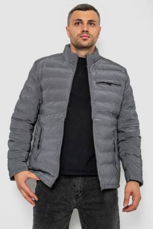 Куртка чоловіча демісезонна, колір сірий, 214R833К