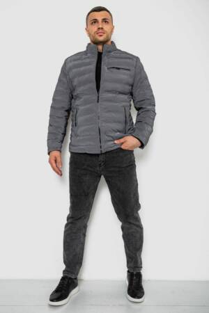 Куртка чоловіча демісезонна, колір сірий, 214R833К