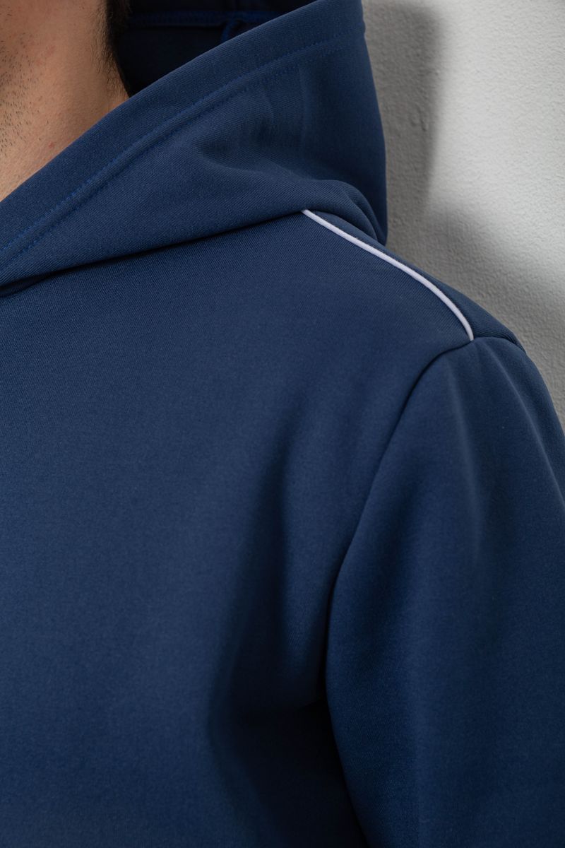 Спортивний костюм чоловічий на флісі, колір синій, 238R58573 - Зображення 5