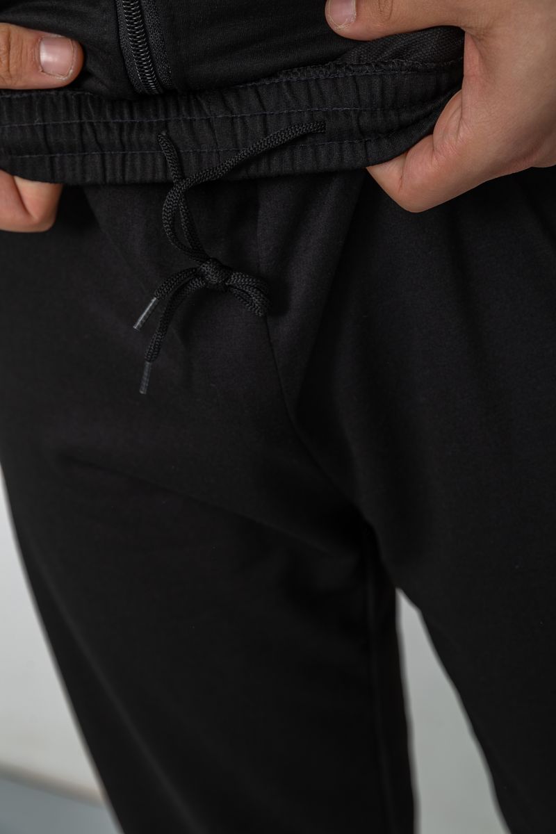 Спорт костюм чоловічий, колір чорний, 244R938 - Зображення 6