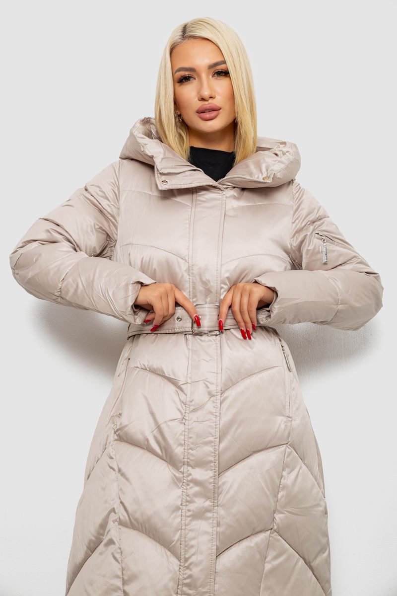 Куртка жіноча зимова, колір бежевий, 244R5612