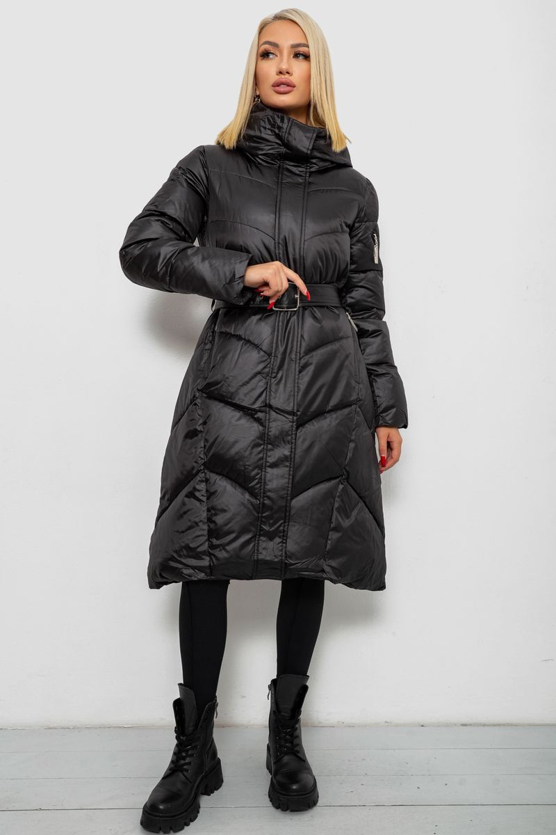Куртка жіноча зимова, колір чорний, 244R5612